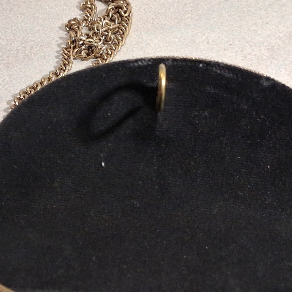 Earthbound Trading Brass Beaded Butterfly Crossbody Purse - Picture 5 of 6